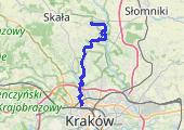 Trasa z dnia 2016-02-15 11:05 - mapa trasy gps - rower górski