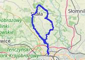 Trasa z dnia 2016-02-20 12:41 - mapa trasy gps - rower górski