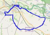 Trasa z dnia 2016-02-20 12:01 - mapa trasy gps - rower szosowy