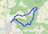 Trasa z dnia 2016-02-21 12:02 - mapa trasy gps - rower górski