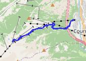 Trasa z dnia 2016-02-21 12:27 - mapa trasy gps - snowboard