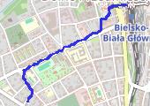 Trasa z dnia 2016-02-22 19:53 - mapa trasy gps - marsz