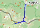 Trasa z dnia 2016-02-23 18:48 - mapa trasy gps - spacer