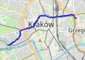 Trasa z dnia 2016-02-25 07:29 - mapa trasy gps - marsz
