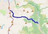 Trasa z dnia 2016-02-24 12:42 - mapa trasy gps - snowboard