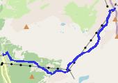 Trasa z dnia 2016-02-24 14:42 - mapa trasy gps - snowboard
