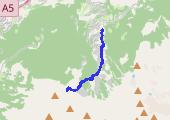 Trasa z dnia 2016-02-25 15:54 - mapa trasy gps - snowboard