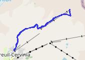 Trasa z dnia 2016-02-26 12:27 - mapa trasy gps - snowboard