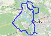 Trasa z dnia 2015-11-15 12:11 - mapa trasy gps - rower górski
