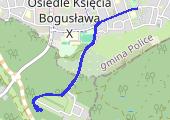 Miejscówka - mapa trasy gps - spacer