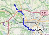 Trasa z dnia 2016-03-03 07:22 - mapa trasy gps - rower górski