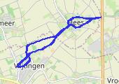 Trasa z dnia 2016-03-03 18:51 - mapa trasy gps - bieganie