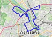 Trasa z dnia 2016-03-03 19:05 - mapa trasy gps - rower górski