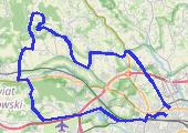 Trasa z dnia 2016-03-04 11:29 - mapa trasy gps - rower górski