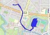 Trasa z dnia 2016-03-05 11:24 - mapa trasy gps - bieganie