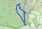Trasa z dnia 2016-01-06 12:24 - mapa trasy gps - spacer