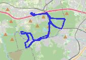 Trasa z dnia 2016-03-07 09:56 - mapa trasy gps - bieganie