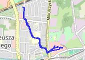 Trasa z dnia 2016-03-07 20:21 - mapa trasy gps - spacer