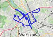 Trasa z dnia 2016-03-08 19:28 - mapa trasy gps - rower górski