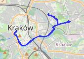 Trasa z dnia 2016-03-09 16:03 - mapa trasy gps - rower górski