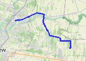 Mars Chodaków pod wiatr - mapa trasy gps - rower szosowy