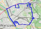 Trasa z dnia 2016-03-12 15:38 - mapa trasy gps - rower górski