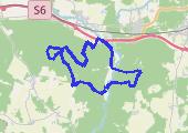 Trasa z dnia 2016-03-13 14:36 - mapa trasy gps - rower górski