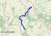 kwietniowka 1 - mapa trasy gps - rower trekkingowy