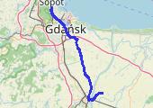 kwietniowka 2 - mapa trasy gps - rower trekkingowy