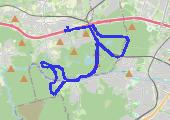 Trasa z dnia 2016-03-15 10:08 - mapa trasy gps - bieganie