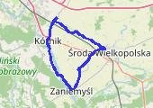 Trasa z dnia 2016-03-16 10:15 - mapa trasy gps - rower górski