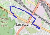 Trasa z dnia 2016-03-18 08:00 - mapa trasy gps - marsz