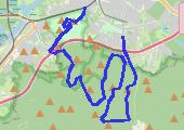 Trasa z dnia 2016-03-18 11:22 - mapa trasy gps - bieganie