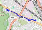 Trasa z dnia 2016-03-21 08:00 - mapa trasy gps - marsz