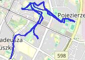 Trasa z dnia 2016-03-23 06:31 - mapa trasy gps - bieganie