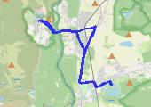 Trasa z dnia 2016-03-26 14:36 - mapa trasy gps - rower górski