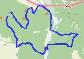Trasa z dnia 2016-03-26 15:35 - mapa trasy gps - rower górski