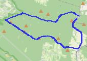 Wycieczka 1 majowa - mapa trasy gps - wędrówka