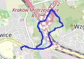 Trasa z dnia 2016-03-25 17:50 - mapa trasy gps - spacer