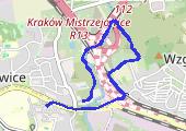 Trasa z dnia 2016-03-24 17:59 - mapa trasy gps - spacer