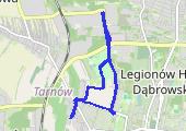 Trasa z dnia 2016-03-29 13:53 - mapa trasy gps - rower trekkingowy