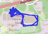 Trasa z dnia 2016-03-28 10:26 - mapa trasy gps - bieganie