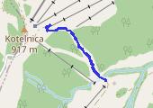 Trasa z dnia 2016-03-29 11:50 - mapa trasy gps - snowboard