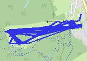 Trasa z dnia 2016-03-25 21:07 - mapa trasy gps - snowboard