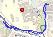 Trasa z dnia 2016-03-30 21:06 - mapa trasy gps - bieganie