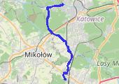 Trasa z dnia 2016-03-31 19:11 - mapa trasy gps - rower górski