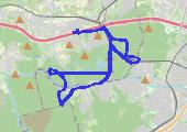 Trasa z dnia 2016-03-30 12:08 - mapa trasy gps - rower górski