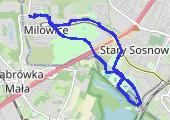 Trasa z dnia 2016-03-28 16:05 - mapa trasy gps - rower górski