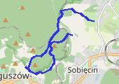 Trasa z dnia 2016-04-02 17:21 - mapa trasy gps - jazda konna