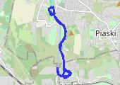 Trasa z dnia 2016-04-03 12:03 - mapa trasy gps - rower górski